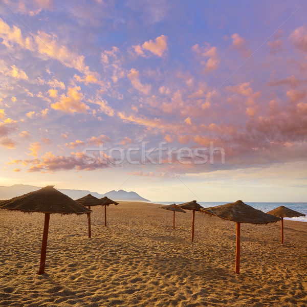 Almeria Cabo de Gata San Miguel beach Spain Stock photo © lunamarina