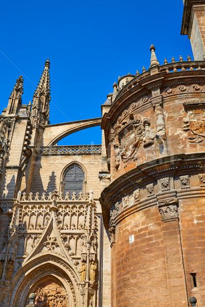Stock photo: Seville cathedral of Sevilla Andalusia Spain