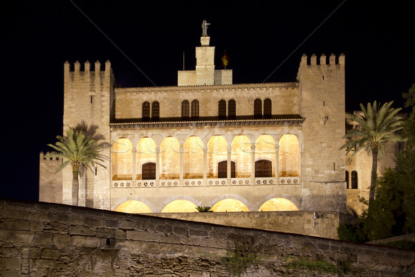La Almudaina Palacio Real Palace in Palma de Mallorca Stock photo © lunamarina