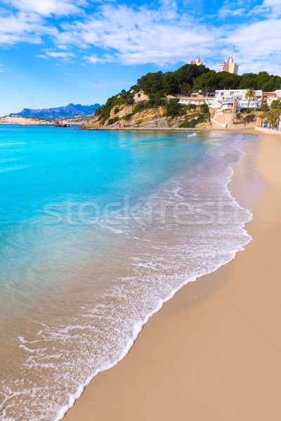 Stockfoto: Strand · turkoois · water · zee · achtergrond · zomer
