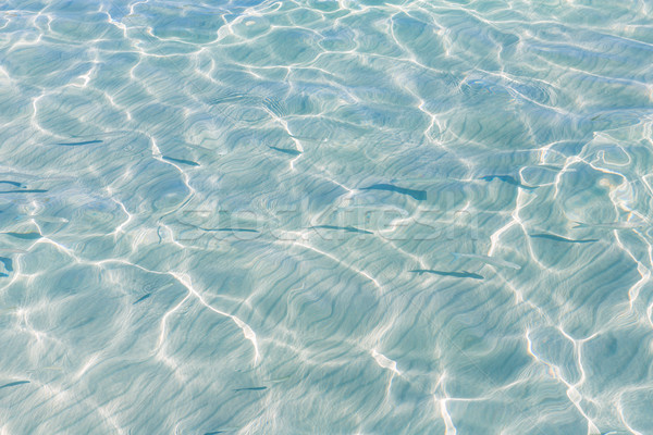 Tropischen Meer Wasser Textur Reflexionen wie Stock foto © lunamarina