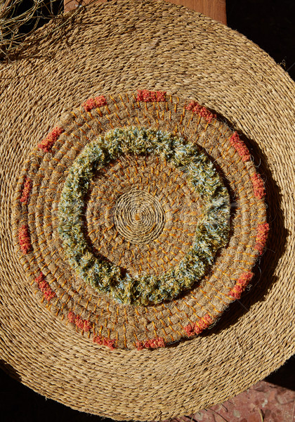 Esparto halfah grass used for crafts basketry Stock photo © lunamarina