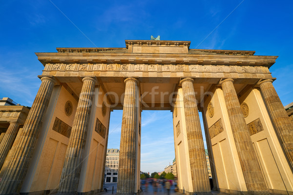 Berlin Brandenburg Gate Brandenburger Tor Stock photo © lunamarina