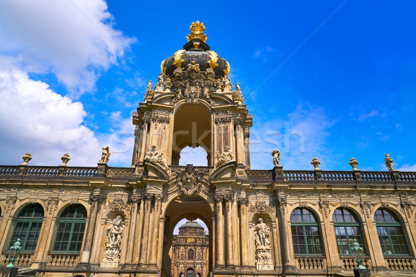 Dresden Zwinger in Saxony Germany Stock photo © lunamarina