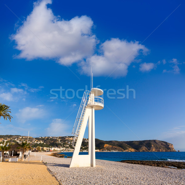 Javea Xabia playa Benissero Muntanyar in Alicante Stock photo © lunamarina