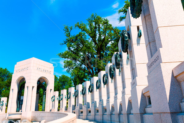 World War II Memorial in washington DC USA Stock photo © lunamarina