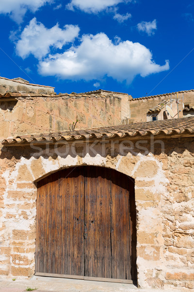 Alcudia Old Town in Majorca Mallorca Balearic Stock photo © lunamarina