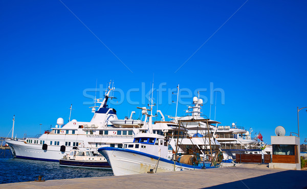 Jachthaven haven Spanje middellandse zee zee strand Stockfoto © lunamarina