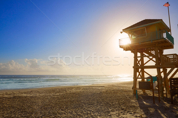 Strand Florida toren USA water landschap Stockfoto © lunamarina