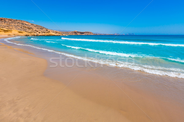 la carolina beach in Murcia  at Mediterranean sea  Stock photo © lunamarina