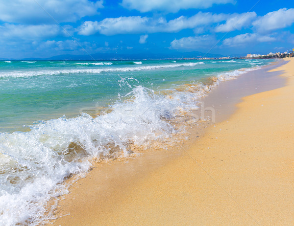 Stock photo: Majorca sArenal arenal beach Platja de Palma