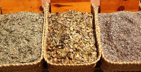 herbal natural medicine market traditional medicine Stock photo © lunamarina