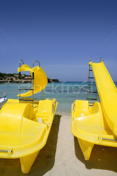 Formentera balearic island Cala Saona Beach Stock photo © lunamarina