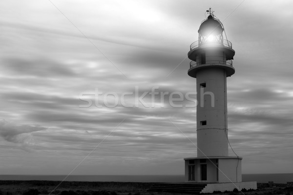 Barbaria cape lighthouse Formentera Balearic Stock photo © lunamarina
