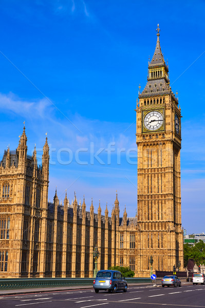 Big Ben ceas turn Londra Anglia oraş Imagine de stoc © lunamarina