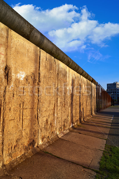 ベルリンの壁 ドイツ 建物 建設 壁 背景 ストックフォト © lunamarina