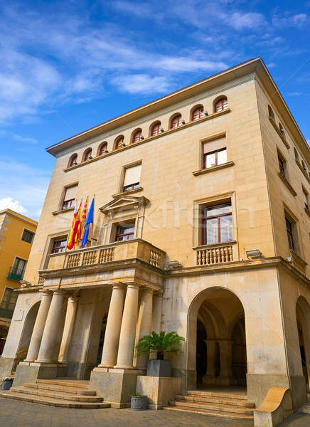 Ajuntament de Figueres city hall in Catalonia Stock photo © lunamarina