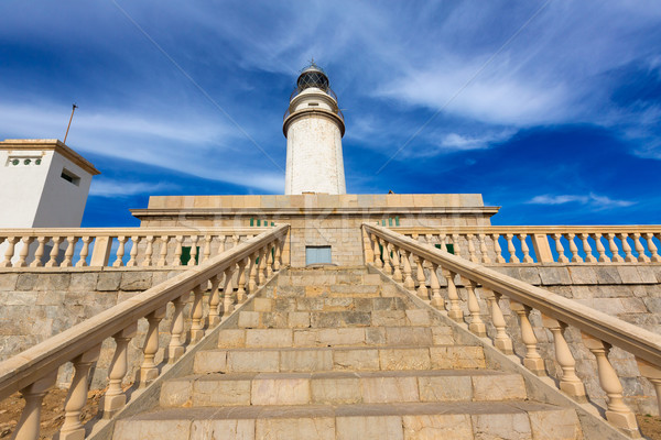 Majorca Formentor Cape Lighthouse in Mallorca Stock photo © lunamarina