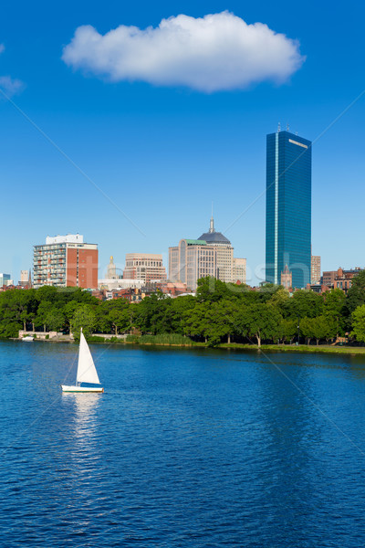 Boston puente río Massachusetts EUA negocios Foto stock © lunamarina