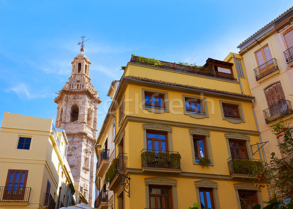 Stock photo: Valencia Santa Catalina church in Spain