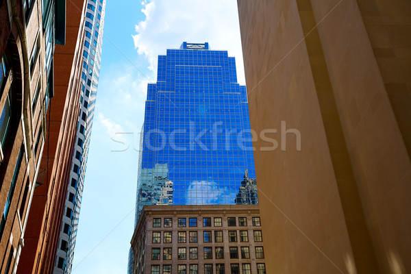Boston in Massachusetts downtown buidings Stock photo © lunamarina