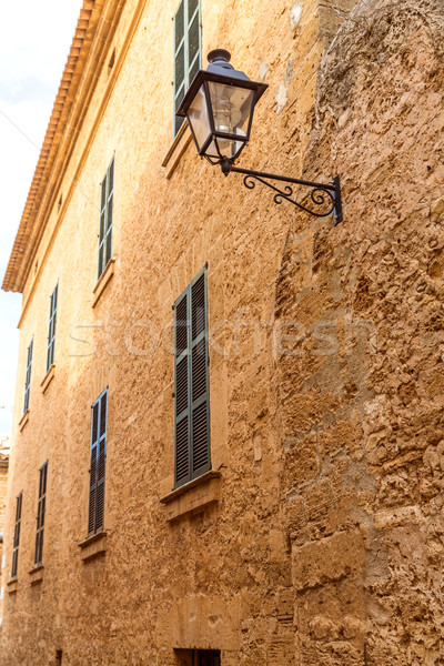 Stock photo: Alcudia Old Town in Majorca Mallorca Balearic