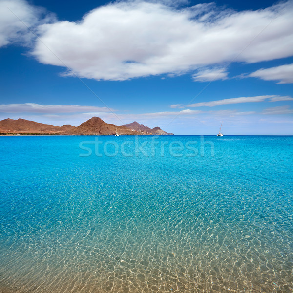 Almeria Playa los Genoveses beach Cabo de Gata Stock photo © lunamarina