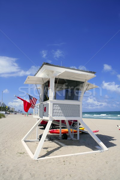 Stock photo: Fort Lauderdale Florida lifeguard beach house