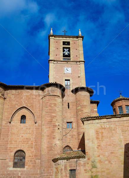 Najera Plaza Mayor The way of Saint James Stock photo © lunamarina