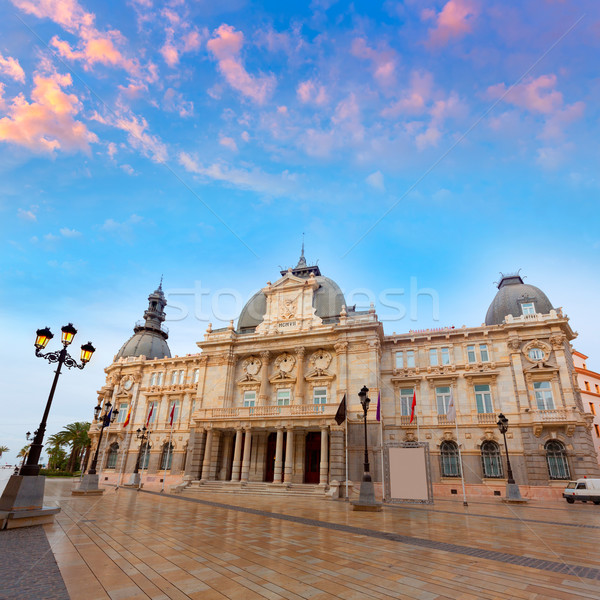 Stock photo: Ayuntamiento de Cartagena Murciacity hall Spain