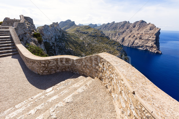 Majorca mirador Formentor Cape Mallorca island Stock photo © lunamarina