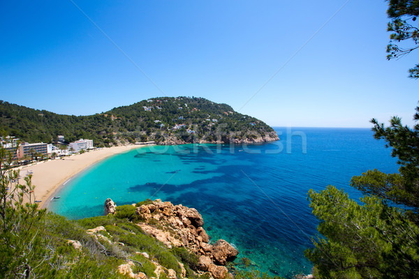 Ibiza caleta de Sant Vicent cala San vicente san Juan Stock photo © lunamarina