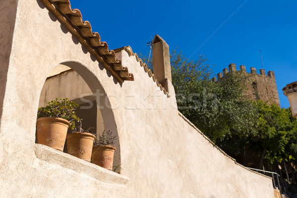 Majorca Capdepera village at  Mallorca Balearic Stock photo © lunamarina