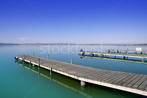 Albufera Valencia lake wetlands mediterranean Spain Stock photo © lunamarina