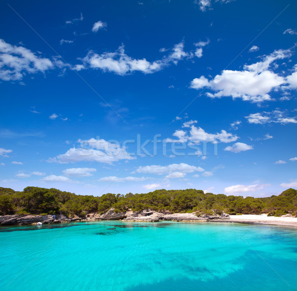 Menorca Cala en Turqueta Ciutadella Balearic Mediterranean Stock photo © lunamarina