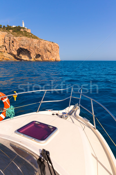 Javea Cabo de la Nao Lighthouse cape in Alicante Stock photo © lunamarina