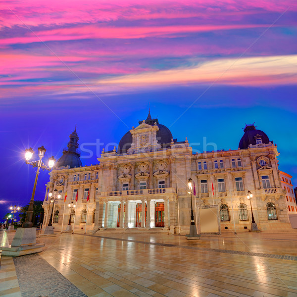 Ayuntamiento de Cartagena Murciacity hall Spain Stock photo © lunamarina
