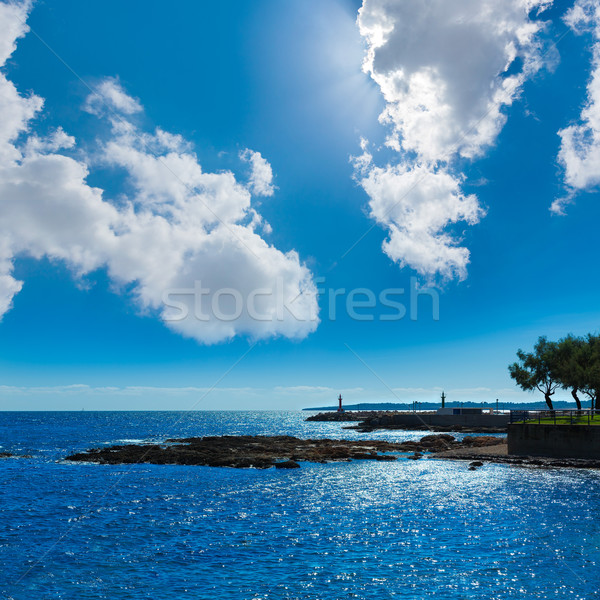 Stockfoto: Strand · zoon · majorca · eilanden · Spanje · landschap