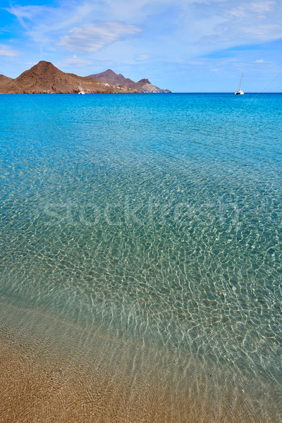 Almeria Playa los Genoveses beach Cabo de Gata Stock photo © lunamarina