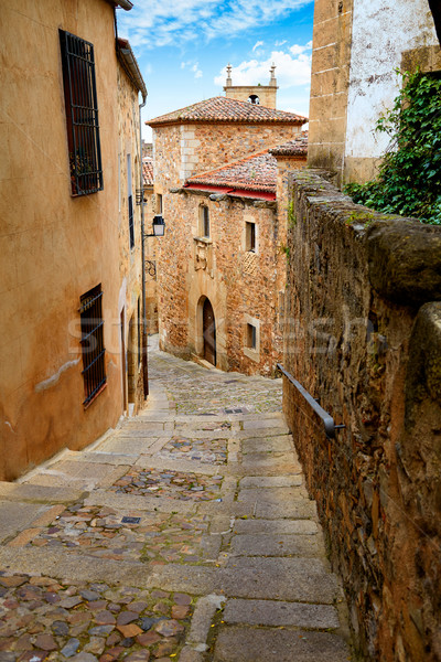 Stock photo: Caceres monumental city Extremadura Spain