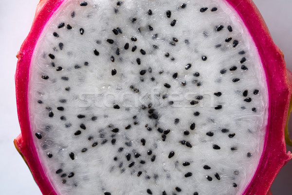 Stock photo: Pitaya dragon fruit pitahaya macro detail