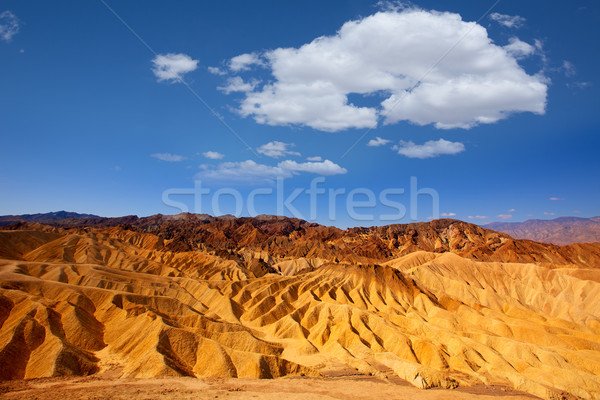 Death Valley National Park California Zabriskie point Stock photo © lunamarina