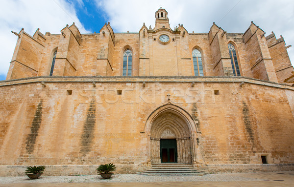 Ciutadella Menorca Cathedral in Balearic islands Stock photo © lunamarina