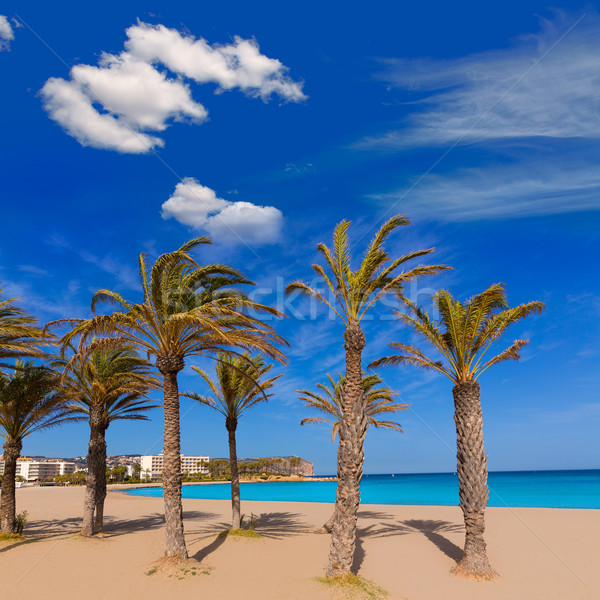 Javea Xabia playa del Arenal in Mediterranean Spain Stock photo © lunamarina