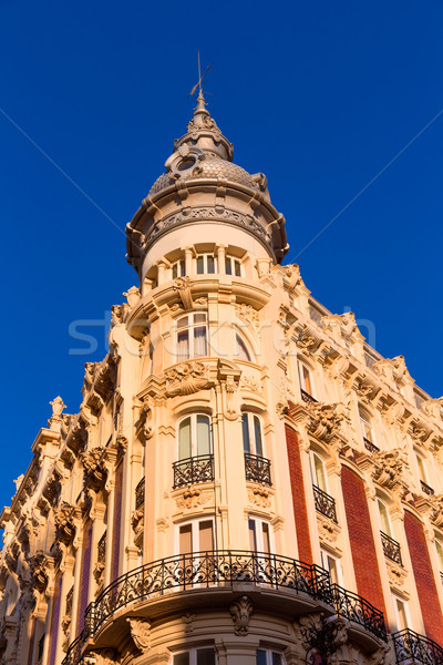 Cartagena Gran Hotel Art Noveau Murcia Spain Stock photo © lunamarina
