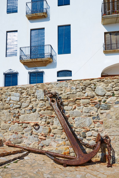 Calella de Parafrugell in Costa Brava of Girona Stock photo © lunamarina