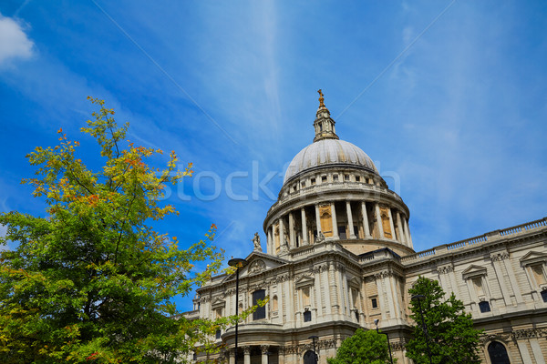 Londres cathédrale Angleterre façade bâtiment ville [[stock_photo]] © lunamarina