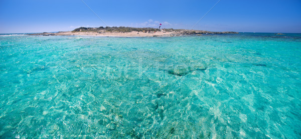 Kanał wyspa charakter krajobraz morza niebieski Zdjęcia stock © lunamarina