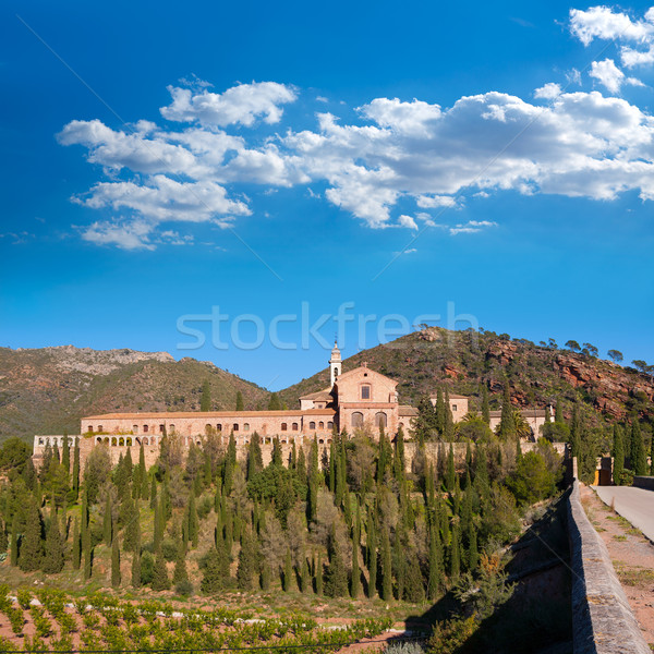 Portaceli Porta Coeli monastery in Valencia at Calderona Stock photo © lunamarina