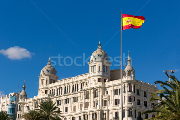 Alicante Explanada de Espana casa Carbonell in Spain Stock photo © lunamarina